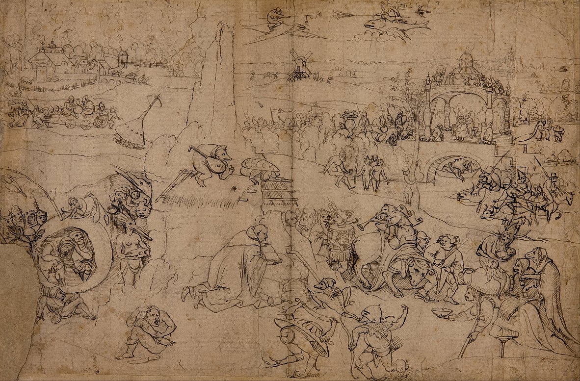 La tentazione di sant'Antonio Hieronymus Bosch